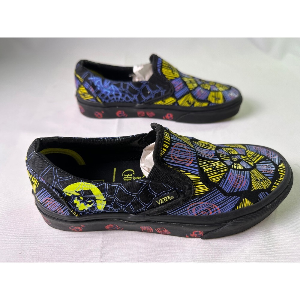 Vans Slip On x The Nightmare Before Christmas Oogie Boogie 2019 Women 7 Men 5.5 - Picture 11 of 15